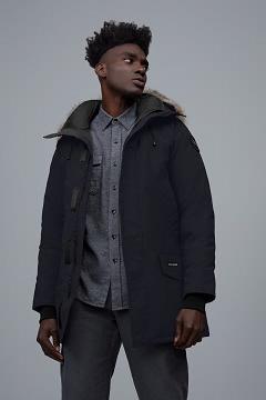 Chamarras Canada Goose Hombre Outlet - Langford Abrigos Black Label Azul Marino BE3507128